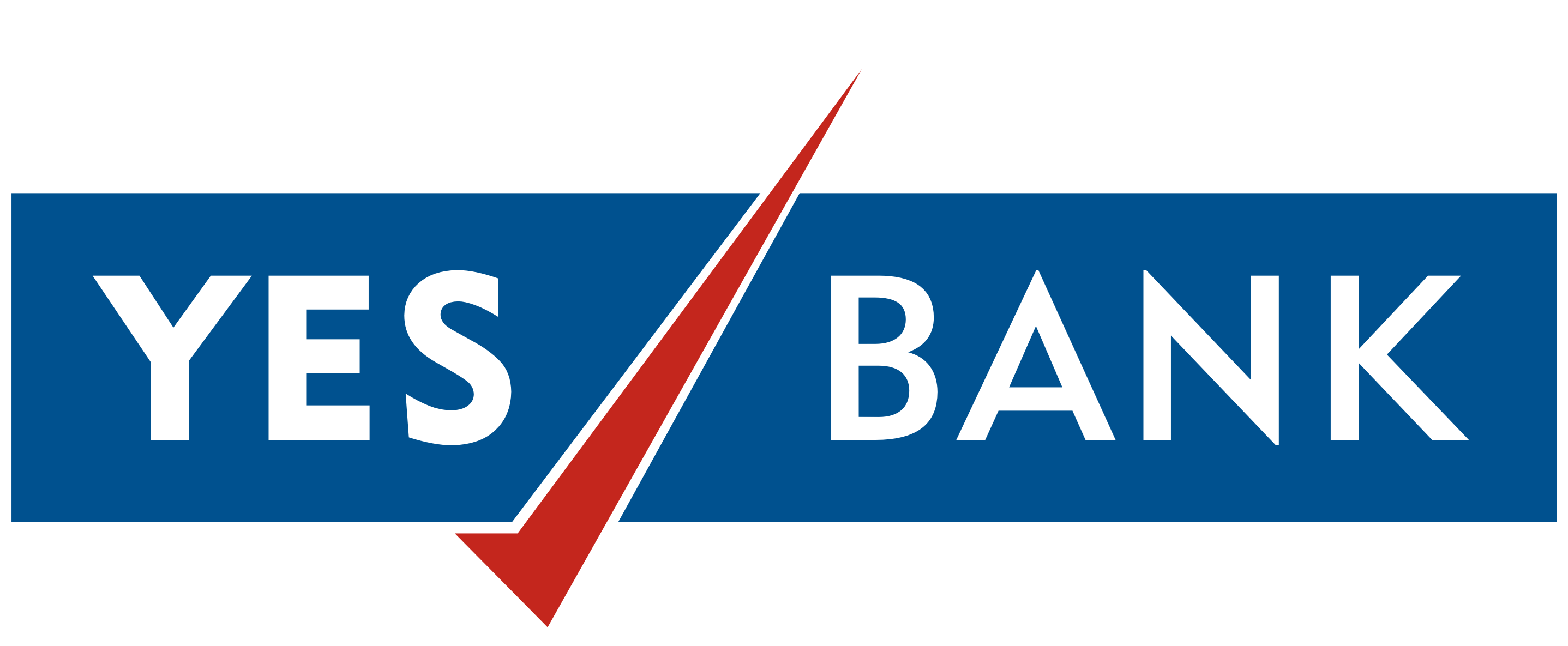 File - Yesbanklogo - Yes Bank (2875x1185), Png Download