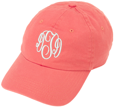 Personalized Coral Cap Clearance - Unisex Brushed Twill Low Profile Cap (500x500), Png Download