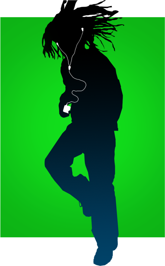 Hip-hop Ipod By Verybluebird On Deviantart - Graphic Design (734x1089), Png Download