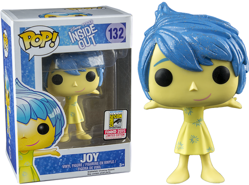Disney Inside Out Joy Translucent Hair Sdcc Exclusive (498x498), Png Download