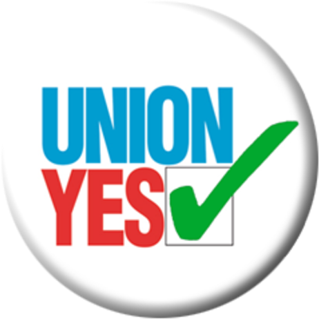 Small - Union Yes (600x600), Png Download