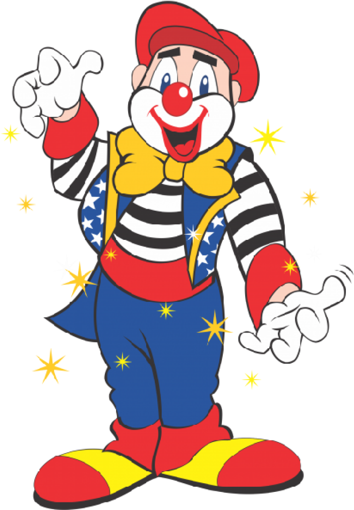 Clown Clipart Cute - Carnival Clip Art Png (600x600), Png Download