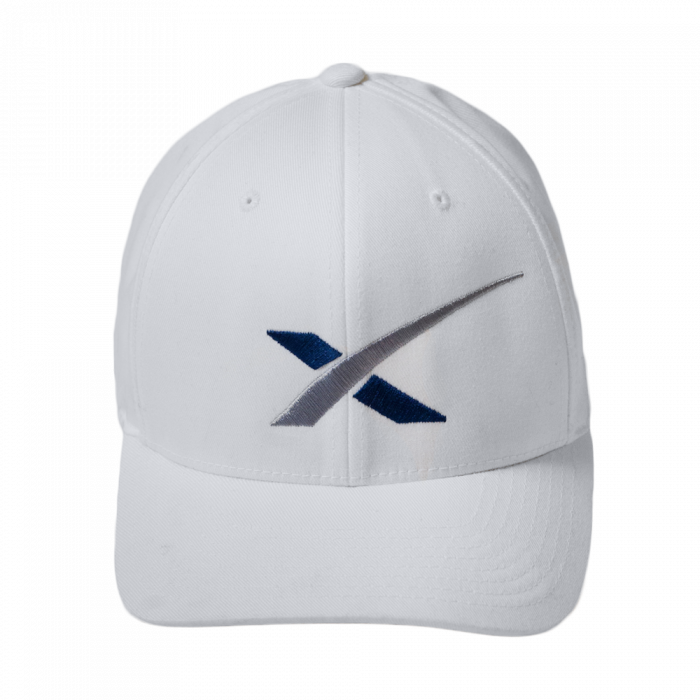 Loading - - Spacex White Hat (700x700), Png Download