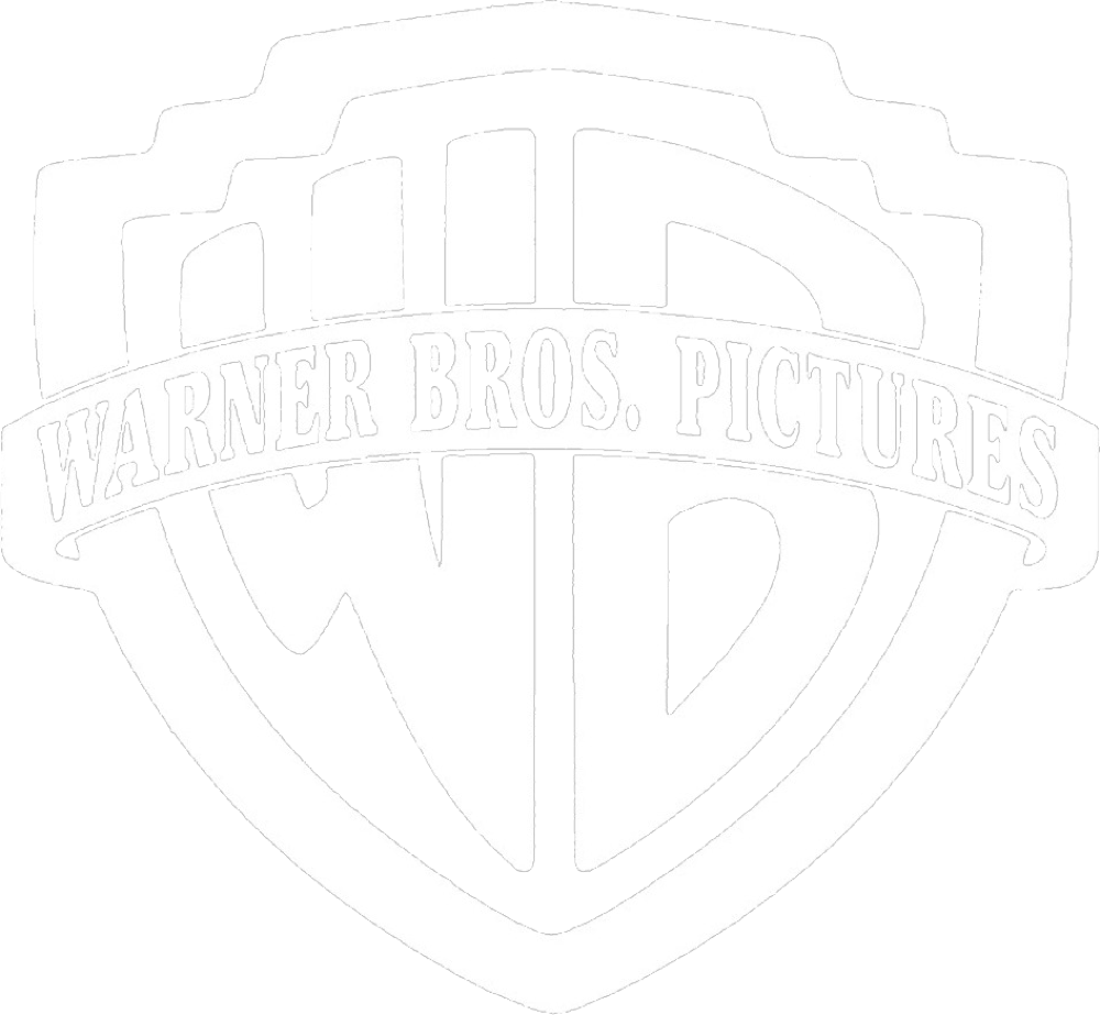 Warner Bros - Logo - Warner Brothers White Logo Png (1000x923), Png Download