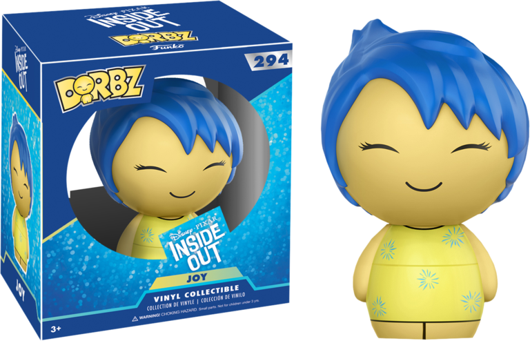 Joy Dorbz Vinyl Figure - Inside Out - Sadness (768x494), Png Download