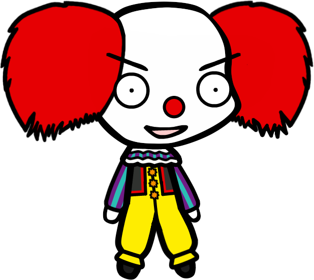 Walfas Commission - Pennywise The Clown Clipart (618x552), Png Download