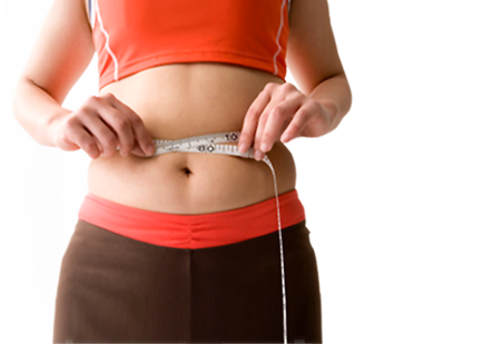Weight Loss And You - Abdomen (434x309), Png Download