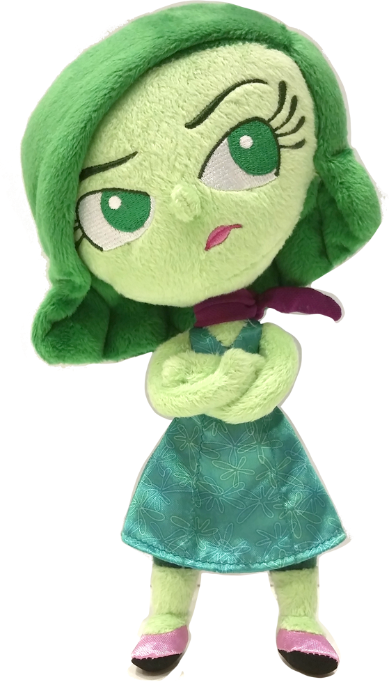 Disgust Plush Sadness Plush Fear Plush - Inside Out (559x979), Png Download