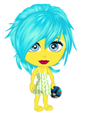 Joy Inside Out - Cartoon (327x397), Png Download