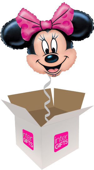 24″ Minnie Mouse Head - Minnie Mouse Head (568x568), Png Download
