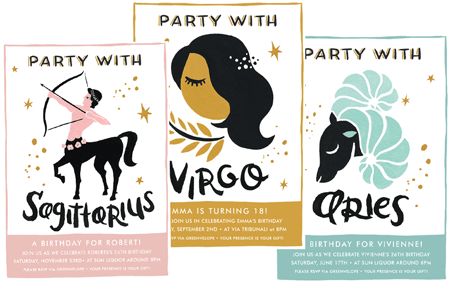 Birthday Party Invitations - Digital Birthday Invitations (450x300), Png Download