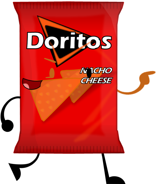 Doritos Bag Pose-0 - Openclipart (644x715), Png Download