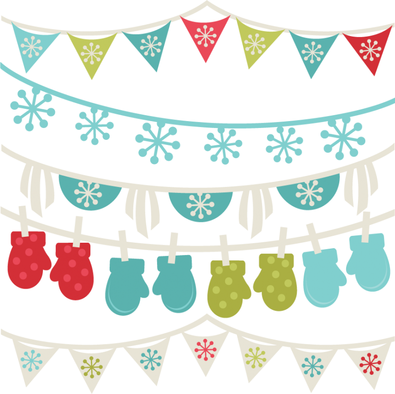 Png Freeuse Download Free Winter Borders Banners Svg - Clipart Winter Banners (800x797), Png Download