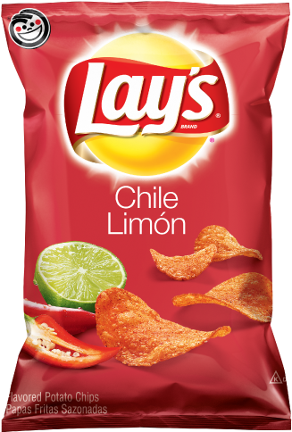 Lay's® Chile Limón Flavored Potato Chips - Chile Limon Lays (334x483), Png Download