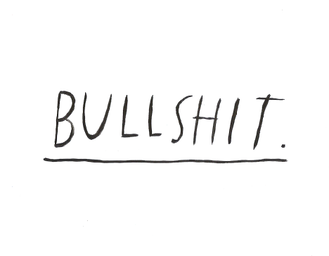 Bullshit, Text, And Quotes Image - Transparent Black And White Words (500x369), Png Download