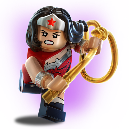 Lego Wonder Woman Png Library - Lego Wonder Woman Png (500x500), Png Download