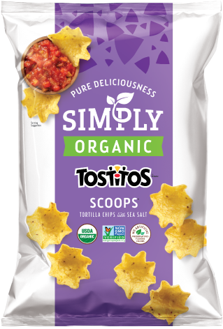 00 Off Your Next Purchase Of A Bag Of Simply Doritos® - Simply Organic Tostitos (334x483), Png Download