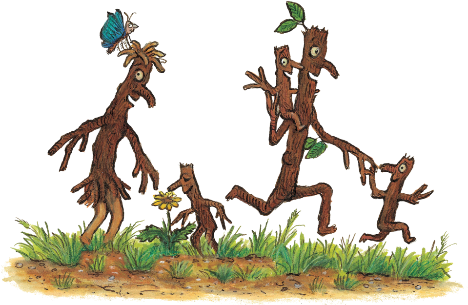 Stick Man - Stick Man Book Family (960x635), Png Download