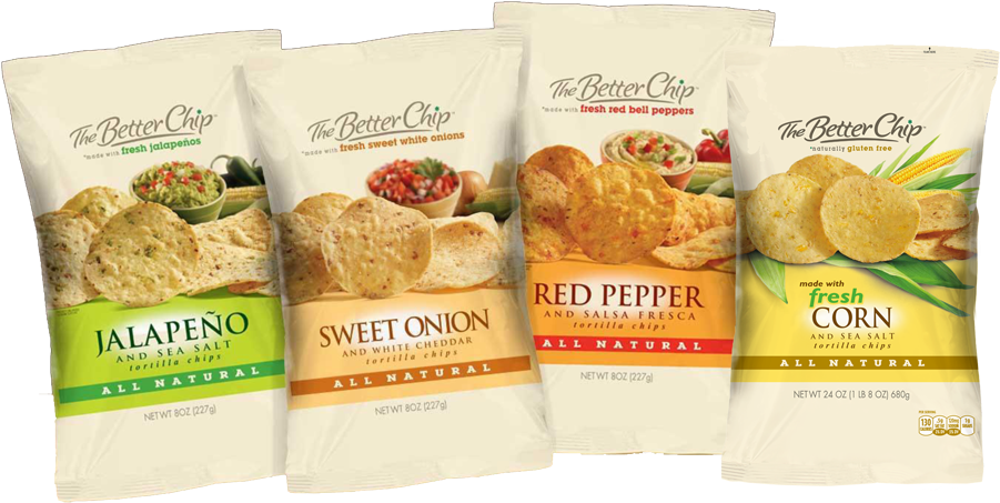 For The Most Part, The Ingredients On Each Flavor Are - Better Chip (1000x500), Png Download