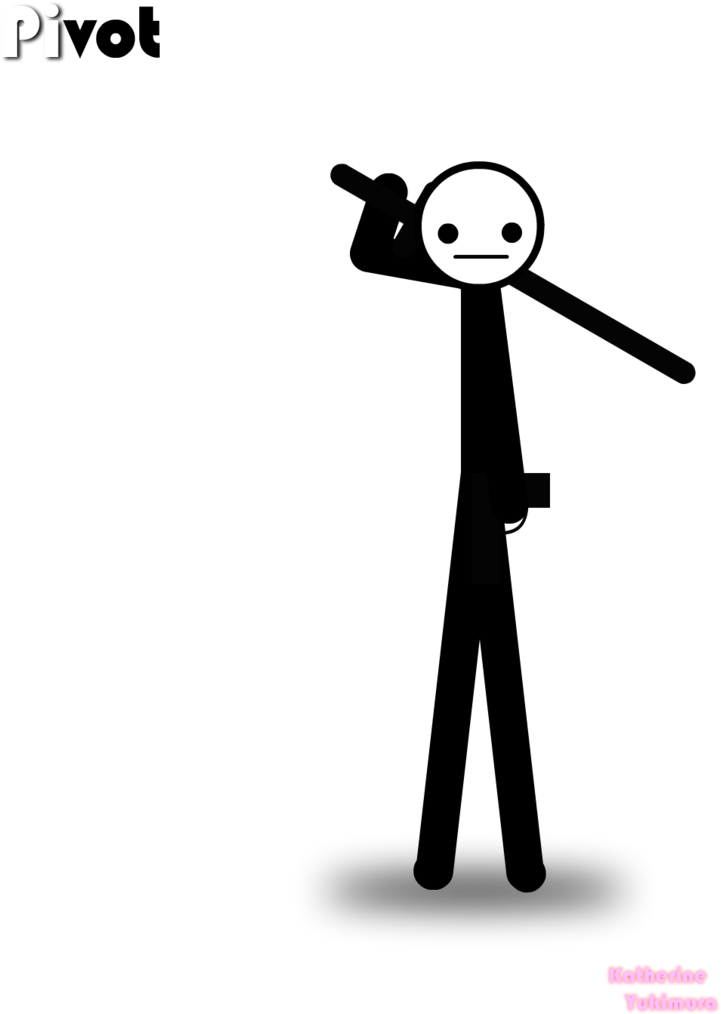Stick Fight Png - Stickman Can T Fight Black (755x1057), Png Download