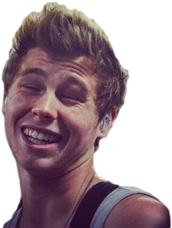 5sos, Red Hot Chilli Peppers, The 1975, Blink-182, - Luke Hemmings Face Transparent (500x520), Png Download