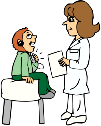 Pediatrician Clipart (350x436), Png Download