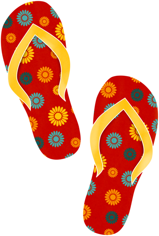 Flip Flops - Clipart Tong (337x500), Png Download