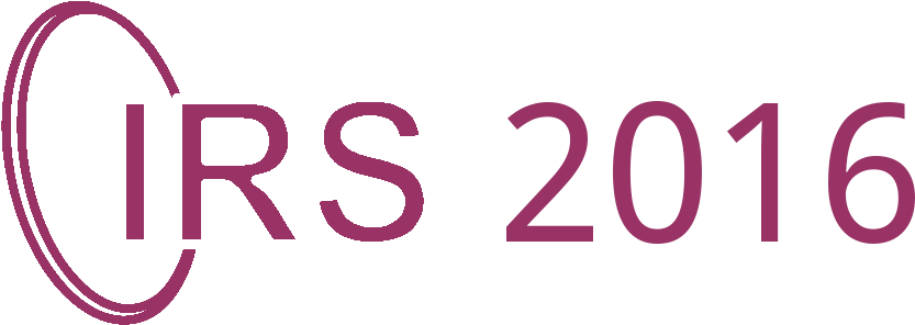Conference Webpage - Http - //mrw2016 - Org/en/irs2016/about-irs - Graphic Design (931x324), Png Download