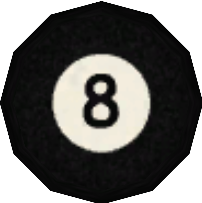 8-ball - Magic 8-ball (774x777), Png Download