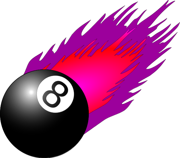 Download Pool 8 Eight Ball Flame Flaming Fire V3 Clipart Pink 8 Ball Pool Png Image With No Background Pngkey Com