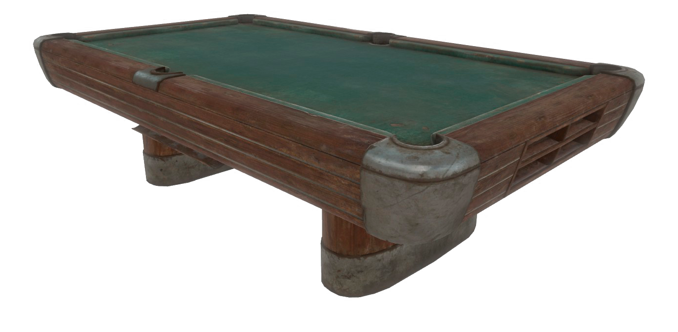 Pool Table - Pool Table Fallout New Vegas (1379x714), Png Download