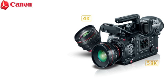 Canon Eos C700 - Canon Eos C700 4k Cinema Camera (pl Mount) (700x350), Png Download