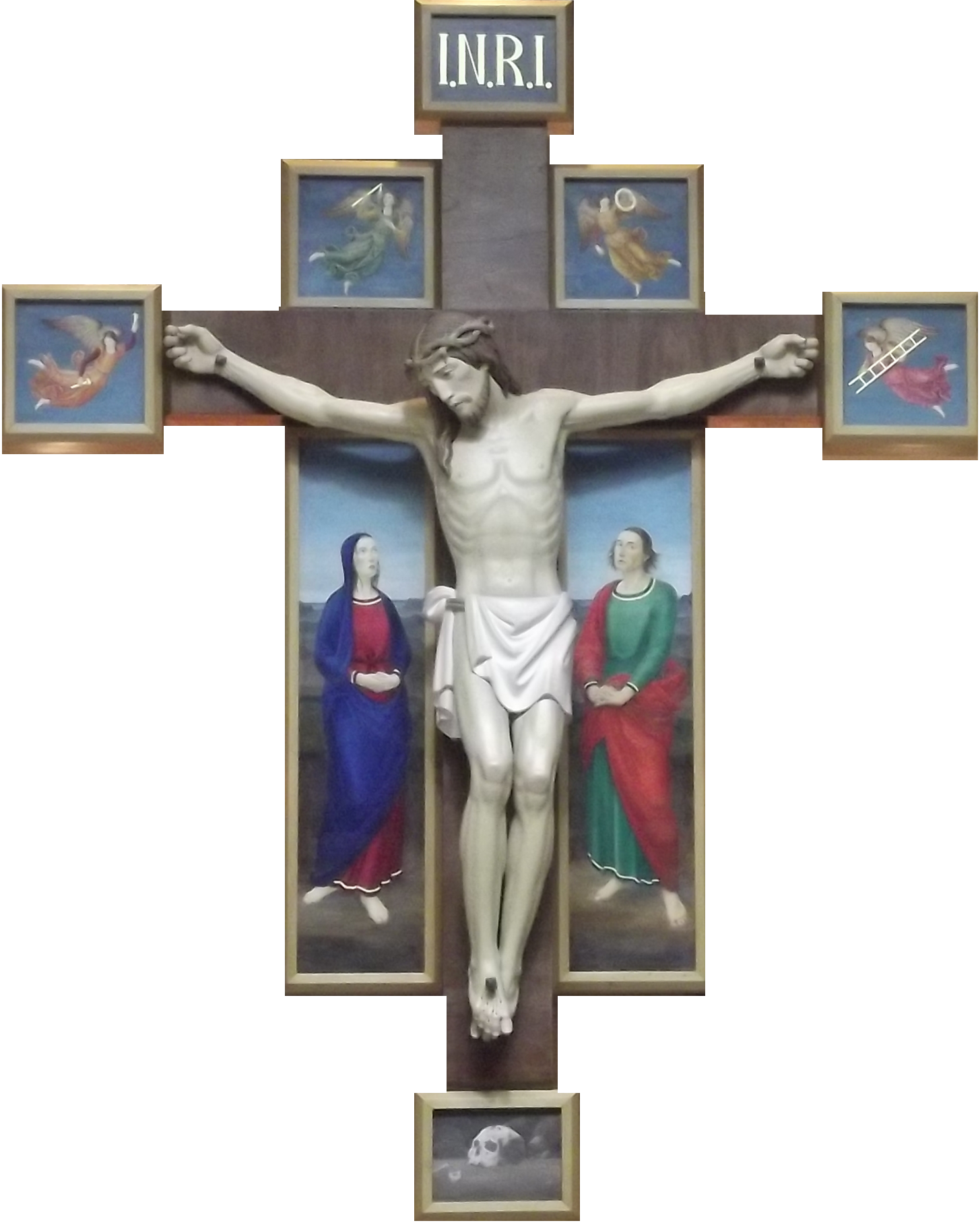 The Inspiration For The Crucifix Came From The San - Crucifix (1455x1815), Png Download