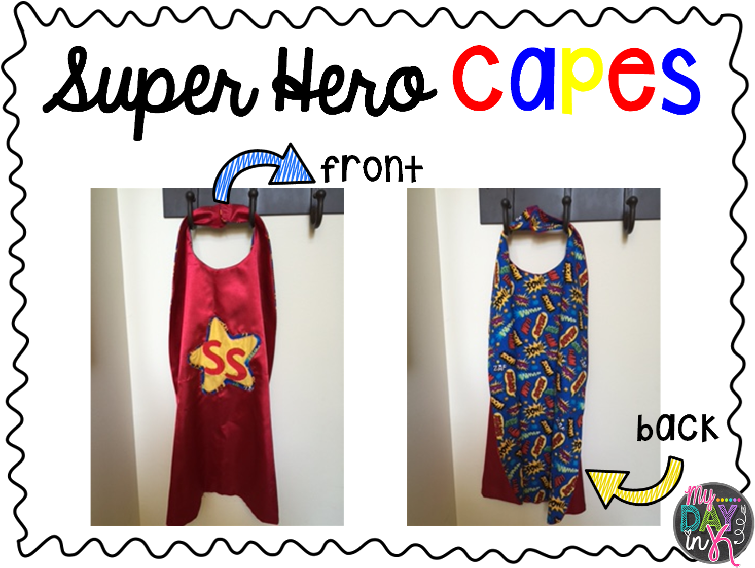 For Anyone Out There Who Has A Superhero Themed Classroom - Day Dress (1600x1126), Png Download