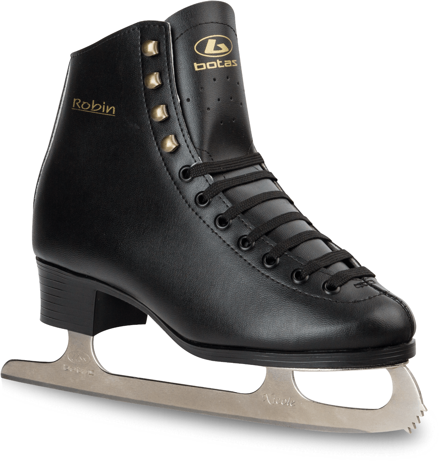 Botas - Botas - Black Mens Ice Skates Botas David (2000x2000), Png Download