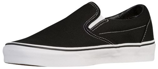 white slip on vans png