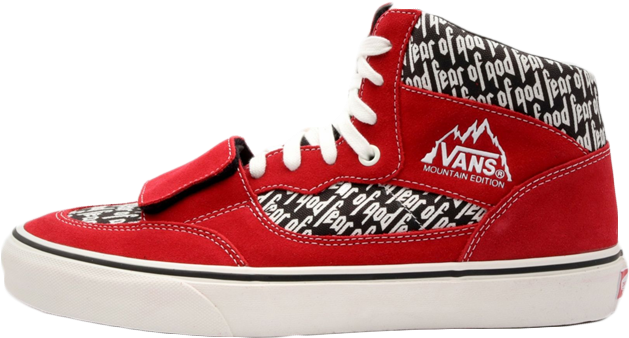 The Fear Of God X Vans Vault Mountain Edition 35 Dx - Vans Mountain Edition Fear Of God 2017 Mens Sneakers (640x387), Png Download