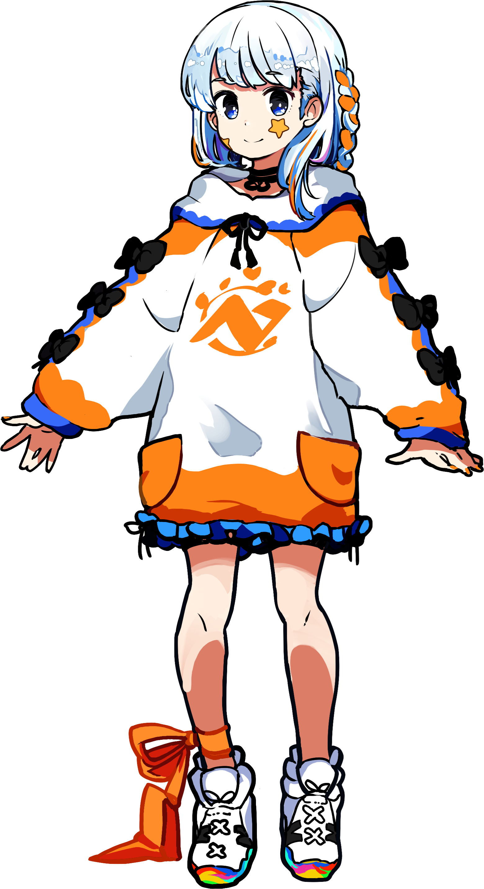 Anime Heroines Form This Season Vol - Cartoon (1560x2866), Png Download
