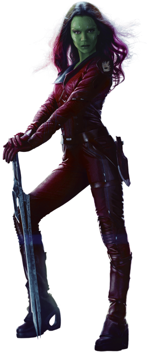 Gamora - Gamora Guardians Of The Galaxy Poster (400x809), Png Download