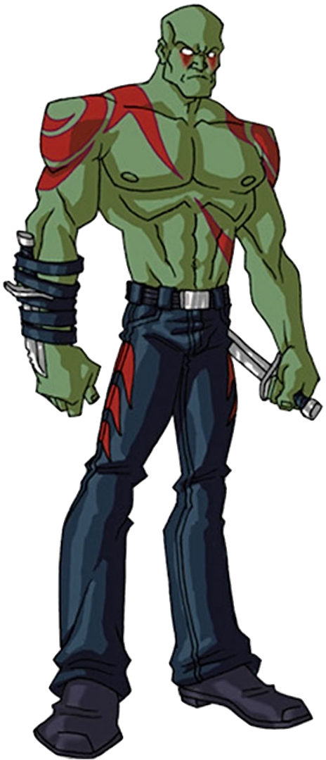 Drax The Destroyer (464x1080), Png Download