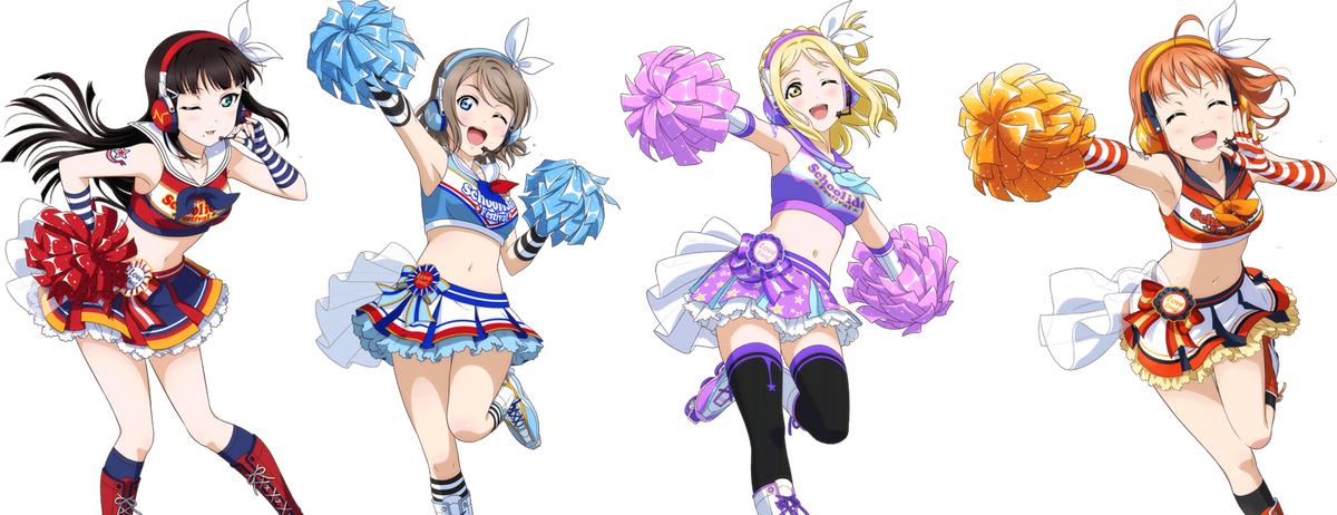 School Idol Tomodachi On Twitter - Cartoon (1200x462), Png Download