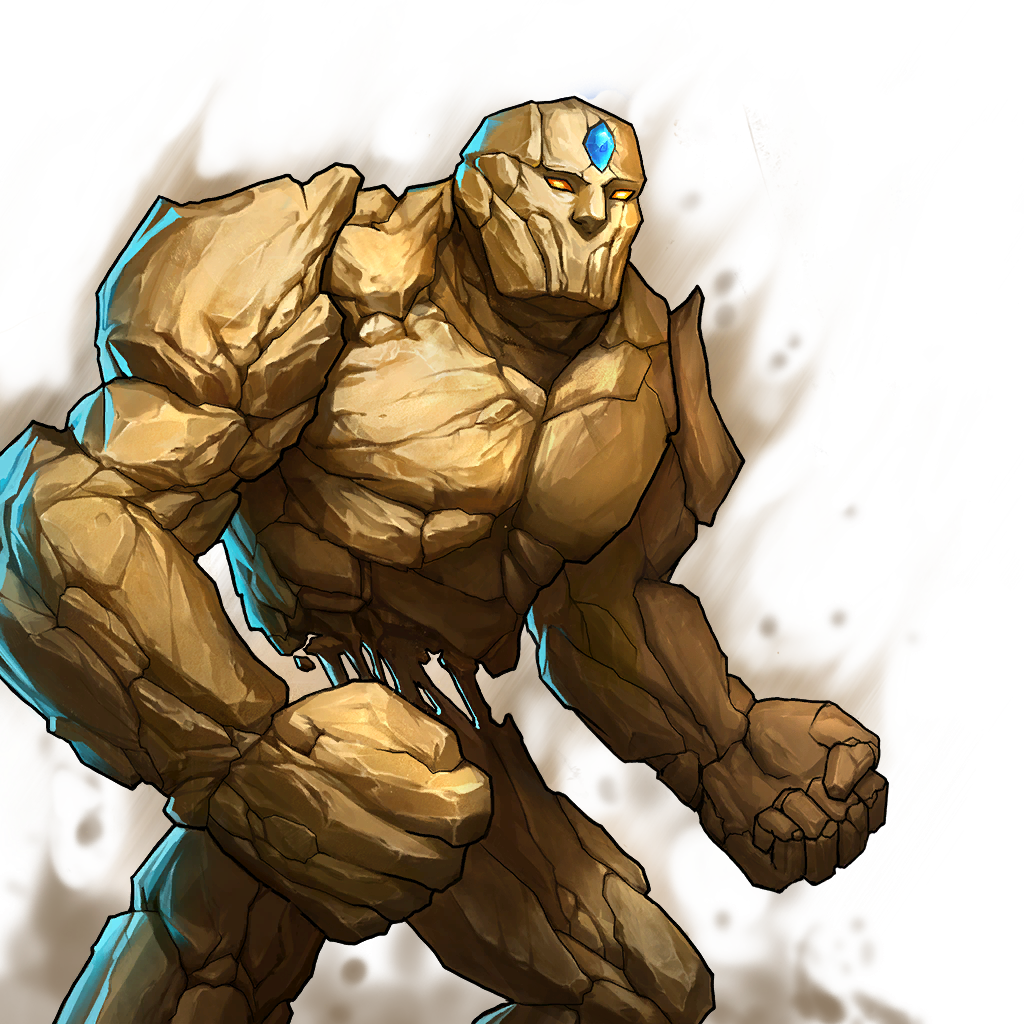 Artwork - - Golem De Sable (1024x1024), Png Download