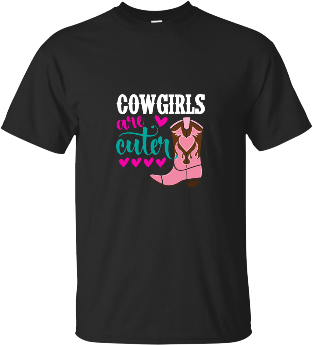 Cowgirls Are Cuter Western Girl Country Themed Apparel - Sleep Logo T Shirt (1155x1155), Png Download