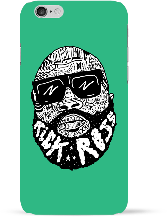 Rick Ross Art (690x850), Png Download
