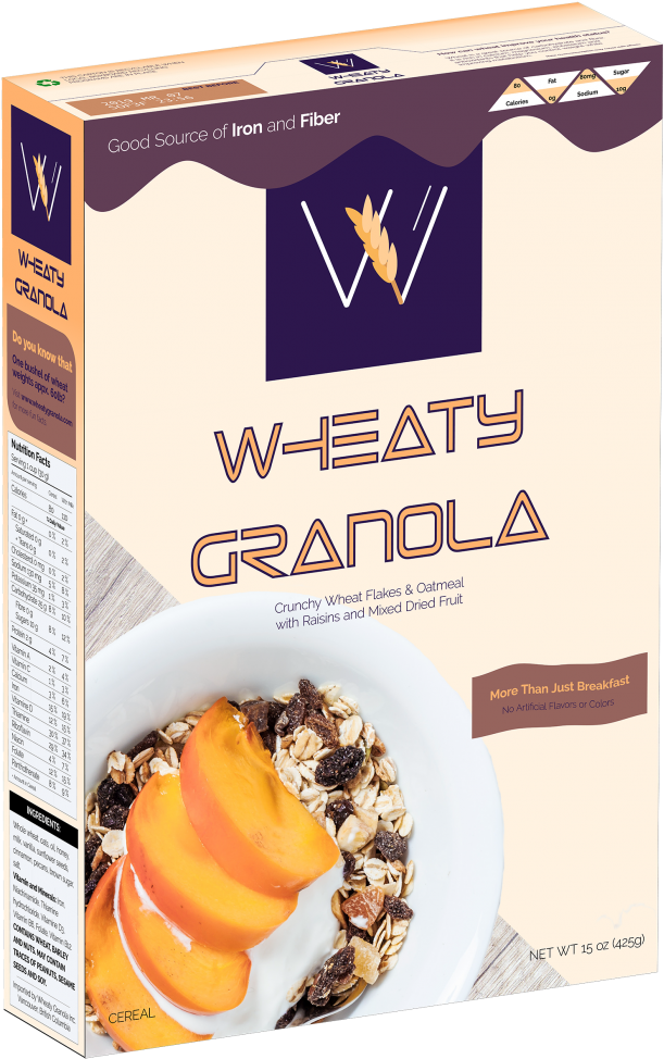 3d Product Model - Breakfast (699x1030), Png Download