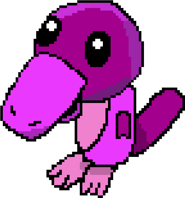 Purple Platypus (740x770), Png Download