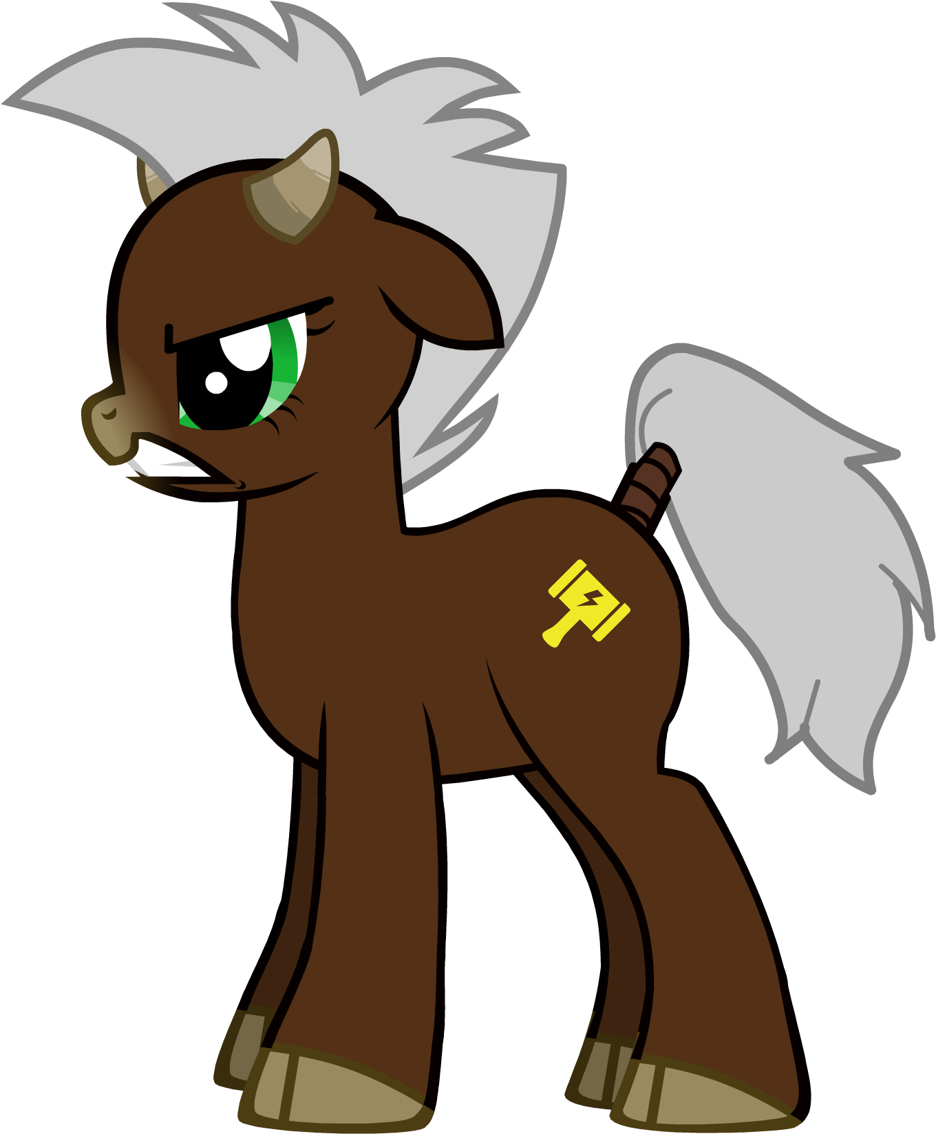 Ponylee - Cartoon (2000x2000), Png Download