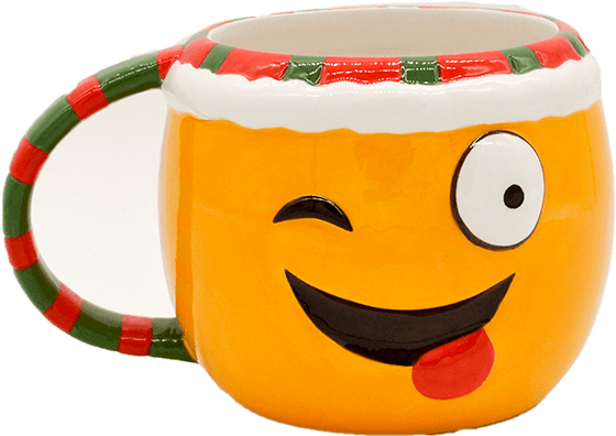 Jackygao Brand 3d Mug Emoticon Face Ceramic Mug - Smiley (800x800), Png Download