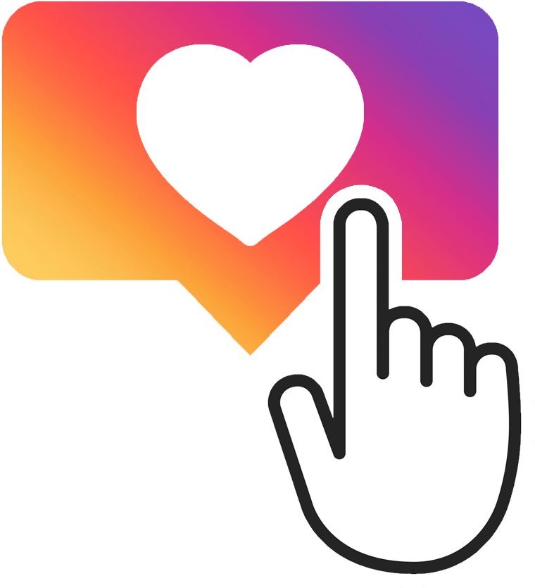 Instagram Taps - Doigt Icone (838x838), Png Download