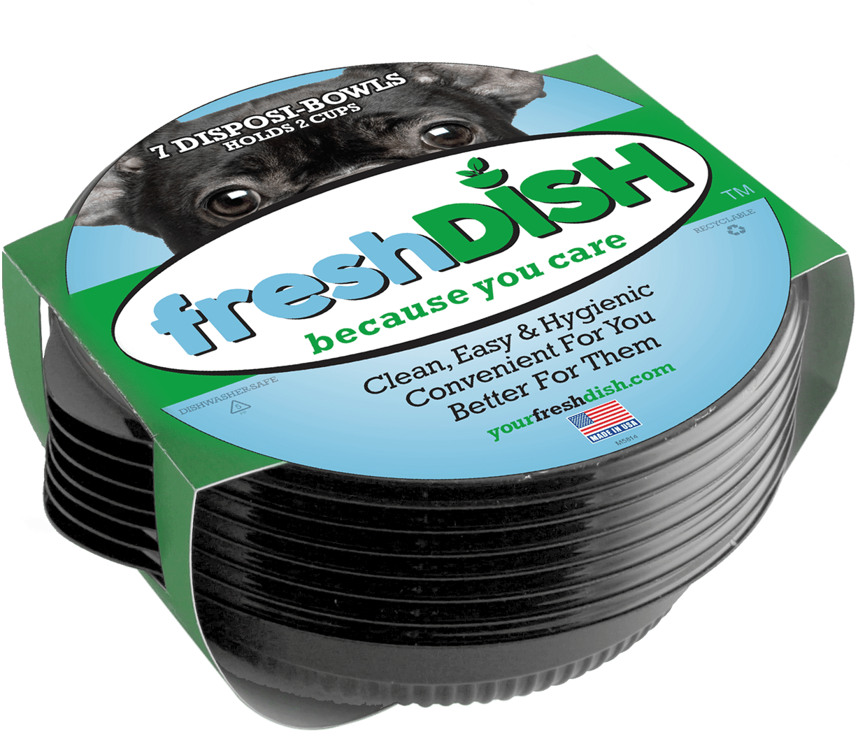 Fresh Dish Small Dog - Cd (1250x1250), Png Download